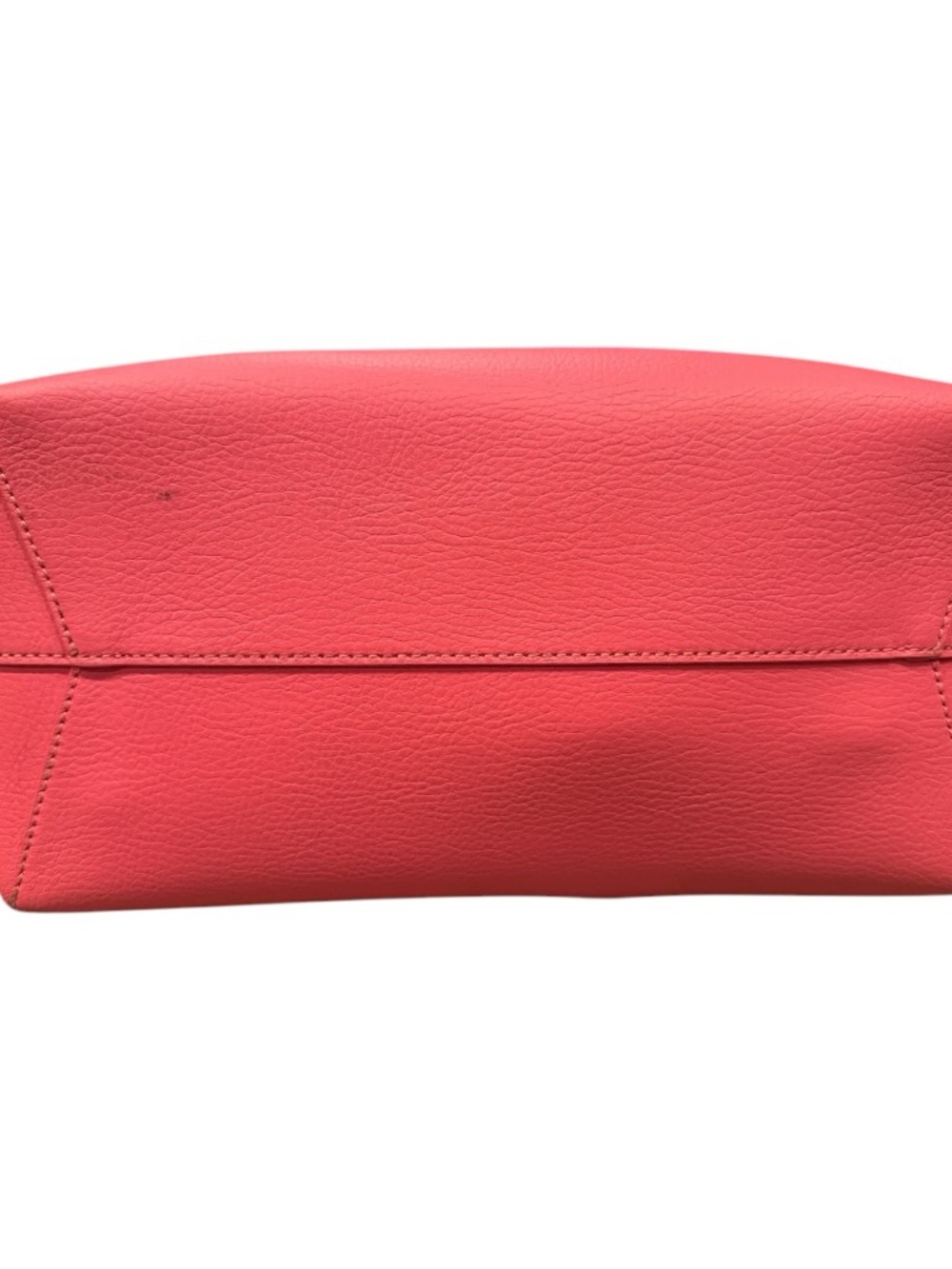 Kate Spade Vanderbilt Small Georgia Satchel Coral Bow Scalloped Leather Handbag - Picture 11 of 11